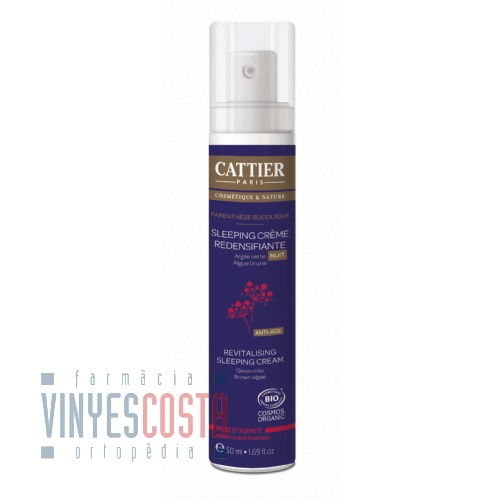 Cattier Crema de Noche Redensificante Parenthèse Bucolique 50ml